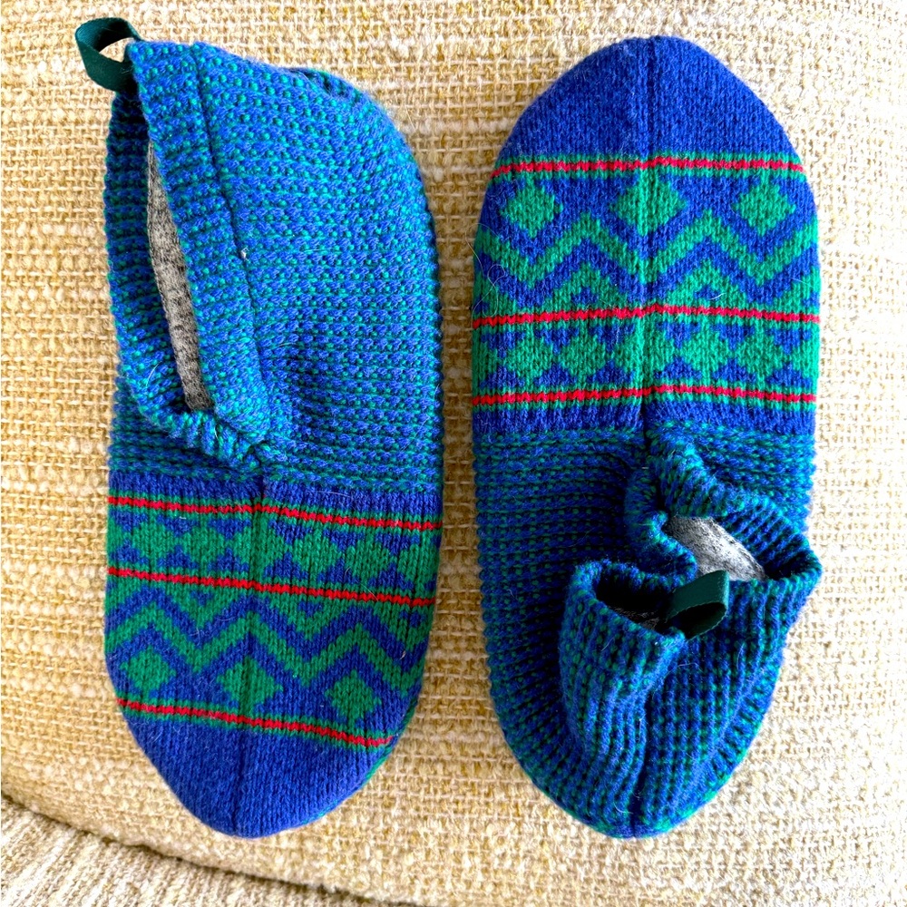 Bombas Fairisle Stripe Gripper Slipper